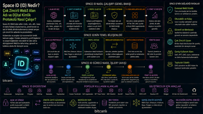 Space ID (ID) Nedir? Çok Zincirli Web3 Alan Adı ve Dijital Kimlik Protokolü Nasıl Çalışır?